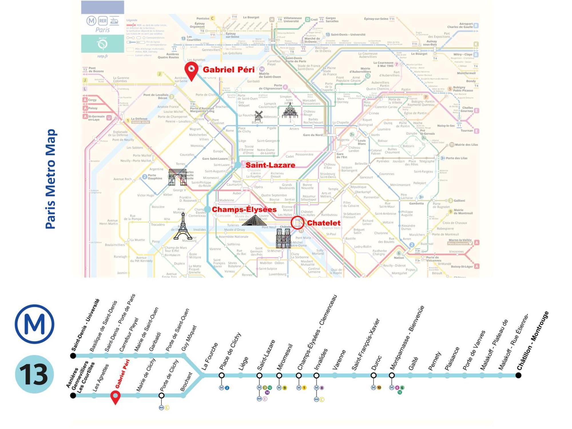 Apartment Metro-Paris Asnieres-sur-Seine Luaran gambar